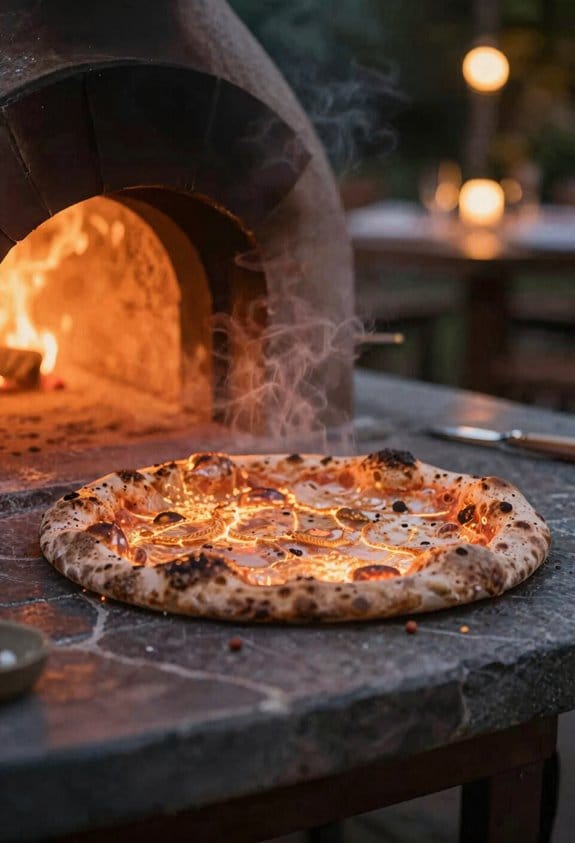 backyard wood fired pizza trend