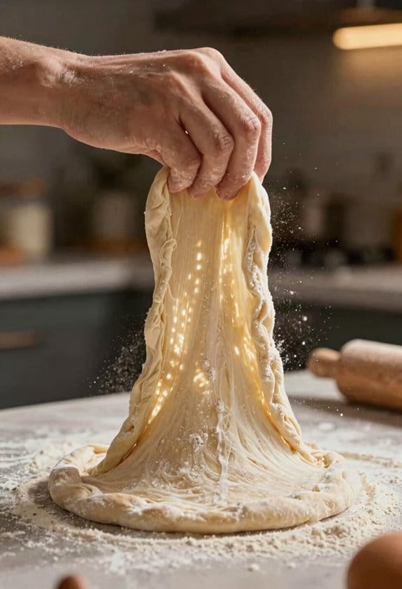 controlled hand stretching for shaping