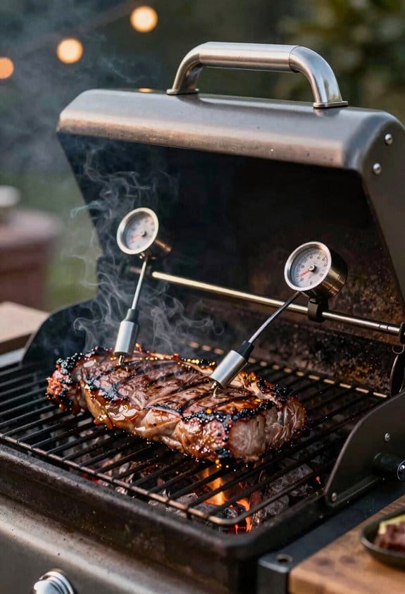 dual probe multi meat monitoring