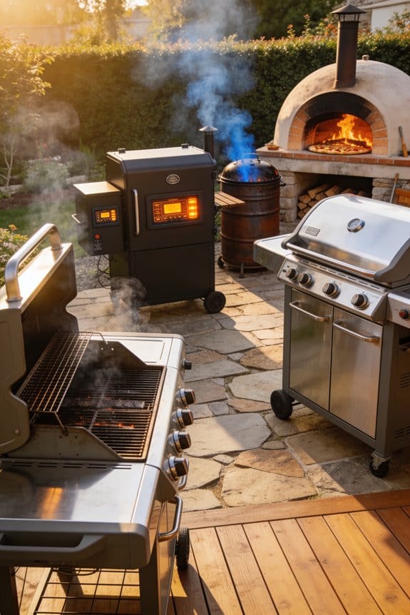high temperature radiant stone cooking