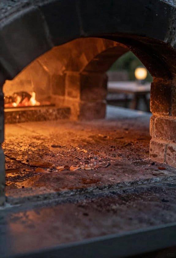 maintain 700 f with hardwood