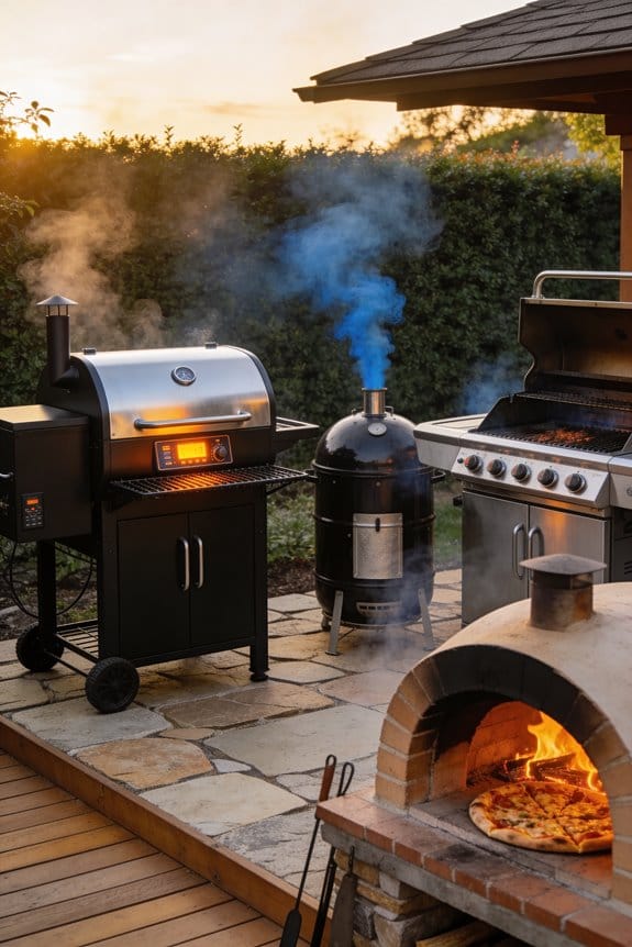 maintain low heat moist smoke