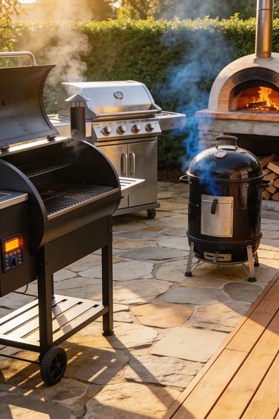 match wood smoke to meat