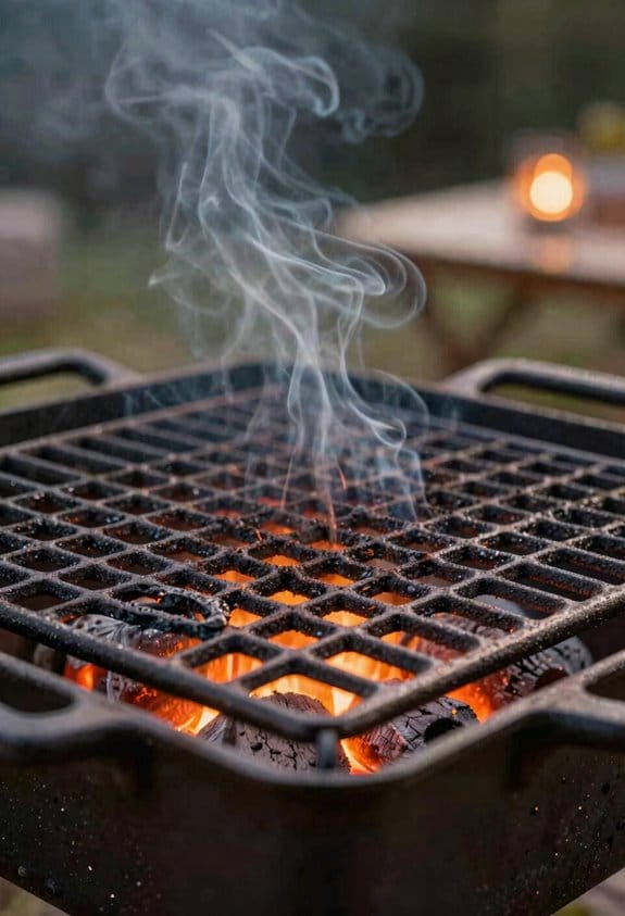 oil food not grates