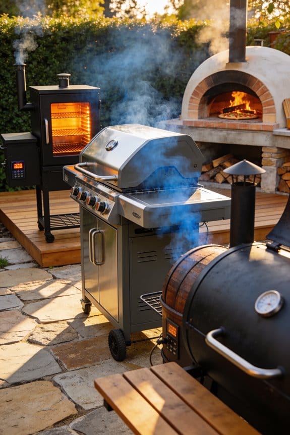 remote controlled pellet grilling
