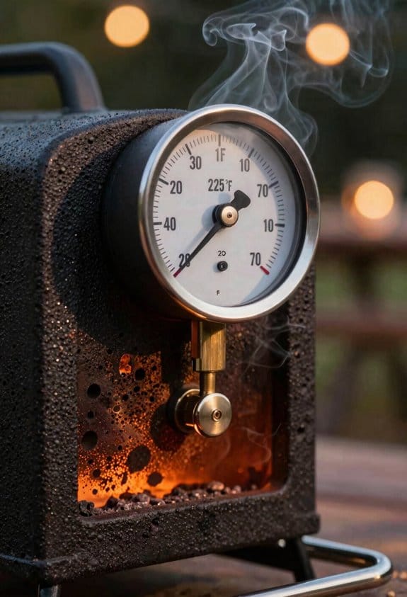 thermometer ensures confident cooking