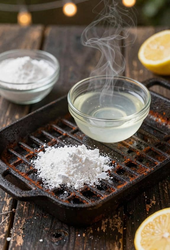 vinegar soak scrub season